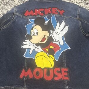 Skyline Wears 3XL Girls Mickey‎ Mouse Jacket Hand Painted
